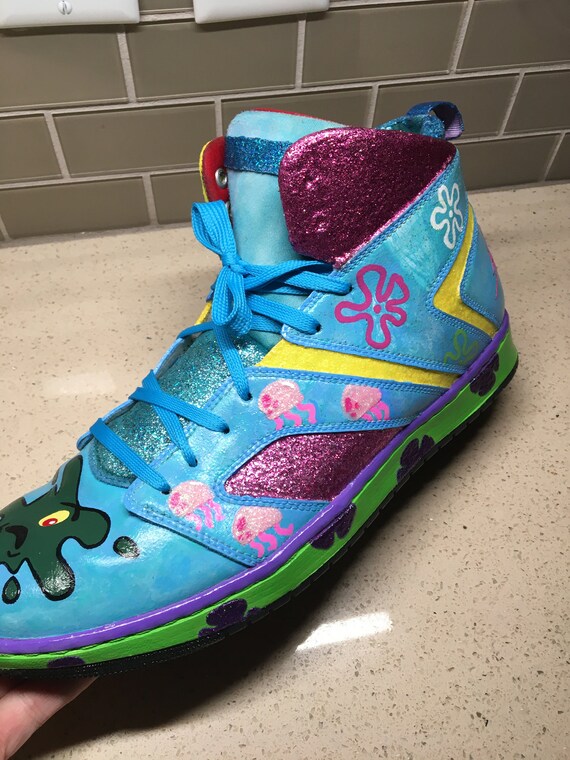 sponge bob high tops