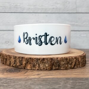 Personalized Pet Water Bowl