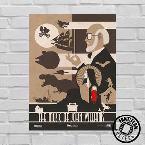 The music of John Williams commemorative poster