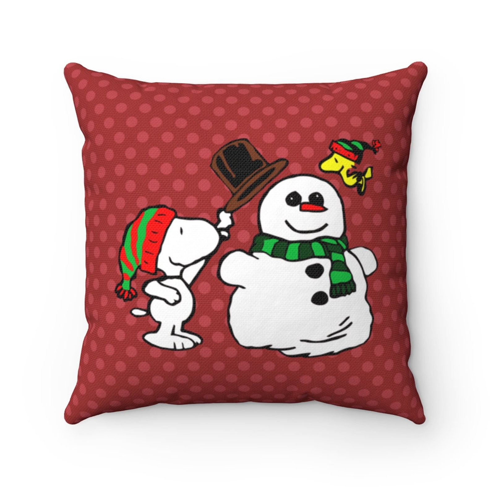 Charlie Brown pillow cases snoopy Christmas pillows cases Etsy