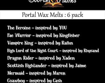 Bookish Flames Wax Melts