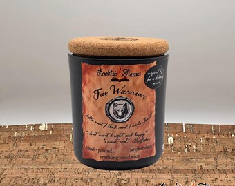Fae Warrior Candle