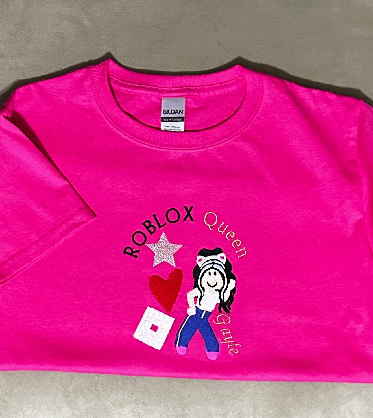 Roblox Girl Kids T-shirt Queen 