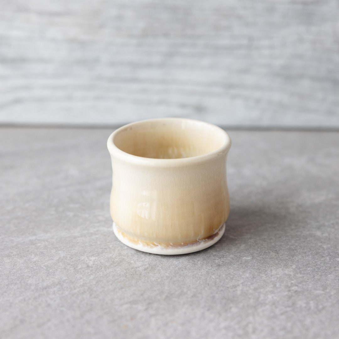 Handmade Espresso Cup // Sake Cup // 2.5 Oz Tiny Cup // Pottery Matcha