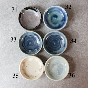 Ring Dish // Extra Small Condiment Bowls // Handmade Tiny Bowls image 9