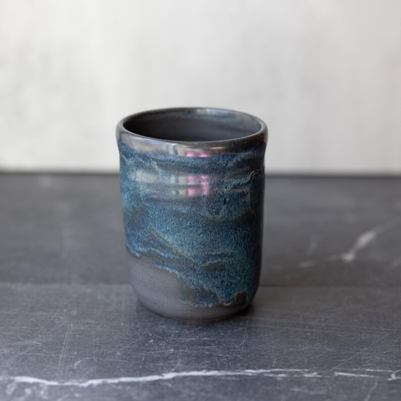 6 Oz Pottery Cup // Ceramic Tumbler // Handmade Wine Tumbler //coffee