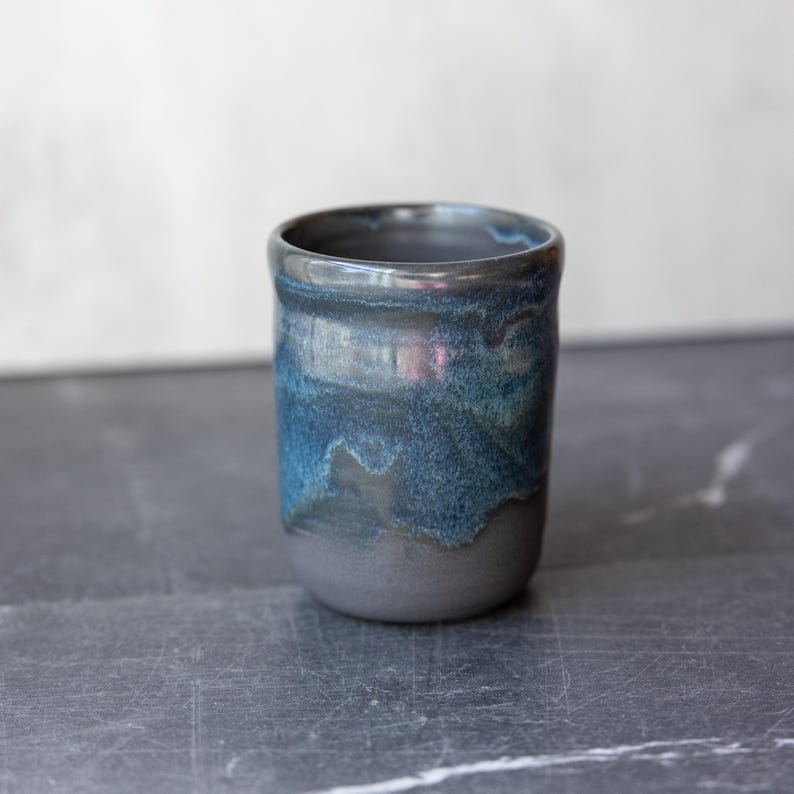 6 Oz Pottery Cup // Ceramic Tumbler // Handmade Wine Tumbler //coffee