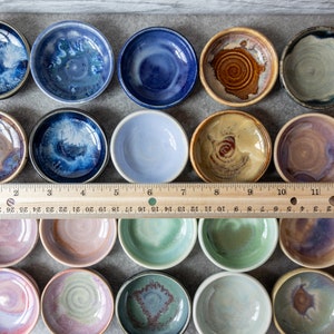 Ring Dishes // Handmade Tiny Dishes // Condiment Dishes image 10