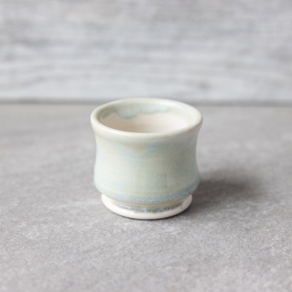 Handmade Espresso Cup // Sake Cup // 2.5 oz Tiny Cup // Pottery Matcha Cup