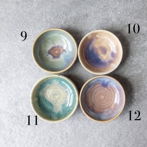 Ring Dishes // Handmade Tiny Dishes // Condiment Dishes image 5