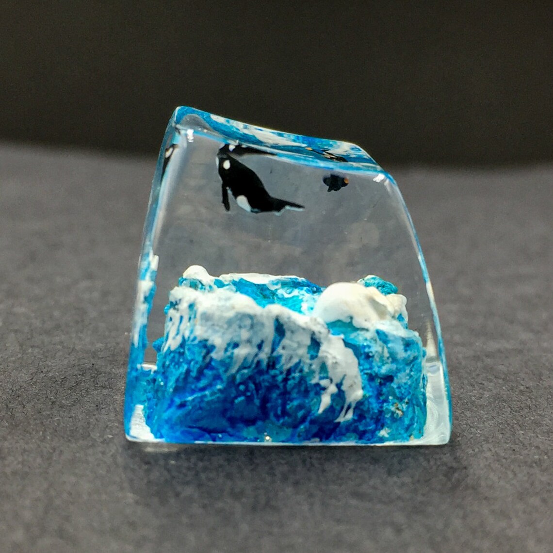 Diver Keycap, Ocean Lover Keycap, Whale Keycap, Artisan Keycap ...