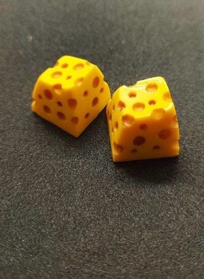 Cheese Keycap, Cheesy Keycap, Keycap for Cheese Lover, Collectible ...