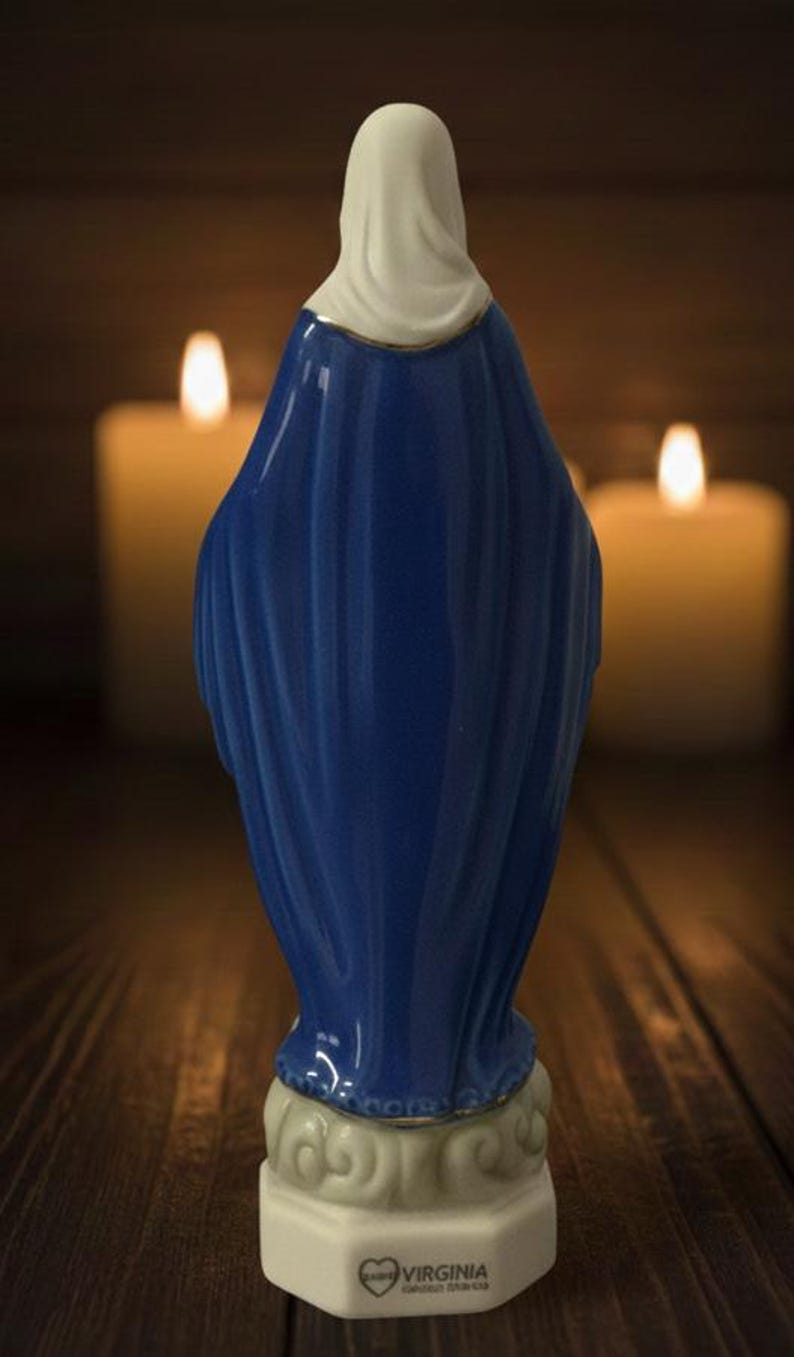 Our Lady of Grace Statue, Catholic Icons Virgin Mary Statue Home Decor ...