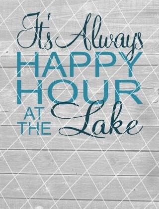 always happy hour☀️ Always Happy Hour | Tiki Bar Sign – Makana Hut
