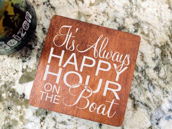 always happy hour☀️ SVG - It's Always Happy Hour on the Boat, Lake Sayings, Beer, Wine
