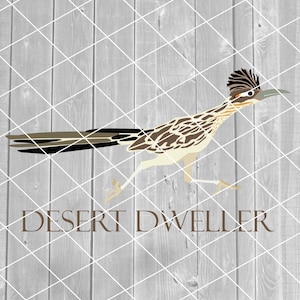 SVG- Roadrunner, Desert Dweller, Desert, Sublimation, Cutting File, Digital Download for Cricut (svg, png, pdf, and jpg files)