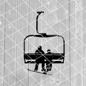 SVG - Télésiège Clip Art, Parent Snowboard, Enfant Ski, Famille, Parent, Ski, Hiver, Télécharger pour Cricut (fichiers svg, png, pdf et jpg)