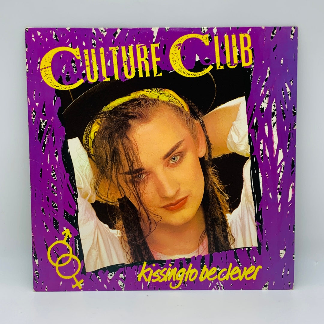 Culture Club kissing to Be Clever Vintage Etsy