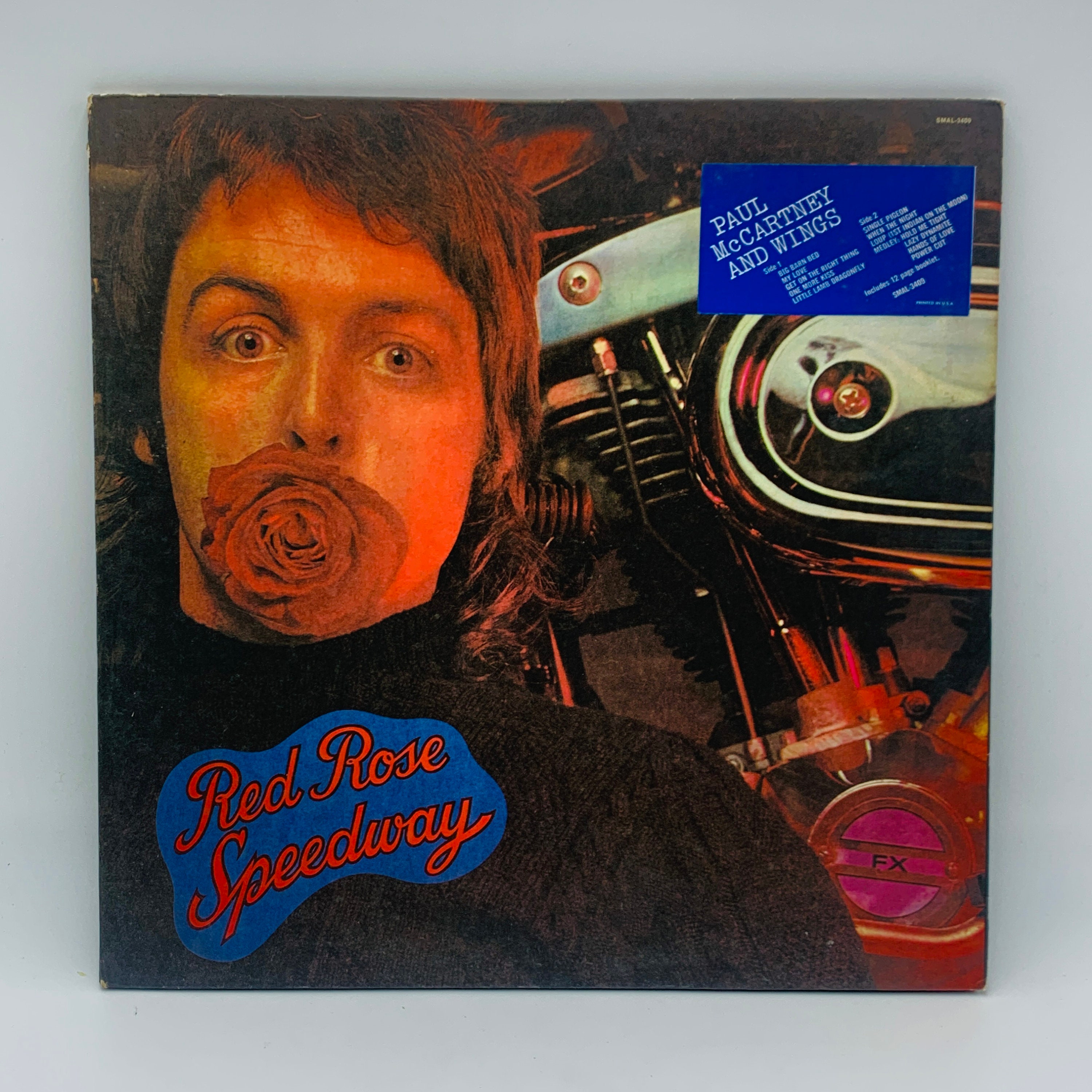 Paul Mccartney and Wings red Rose Speedway Etsy