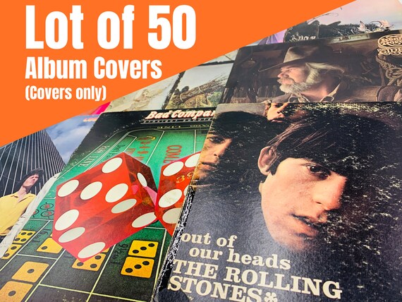 Bulk Lot of 50 Random 12 Vinyl Record LP Covers for - Etsy
