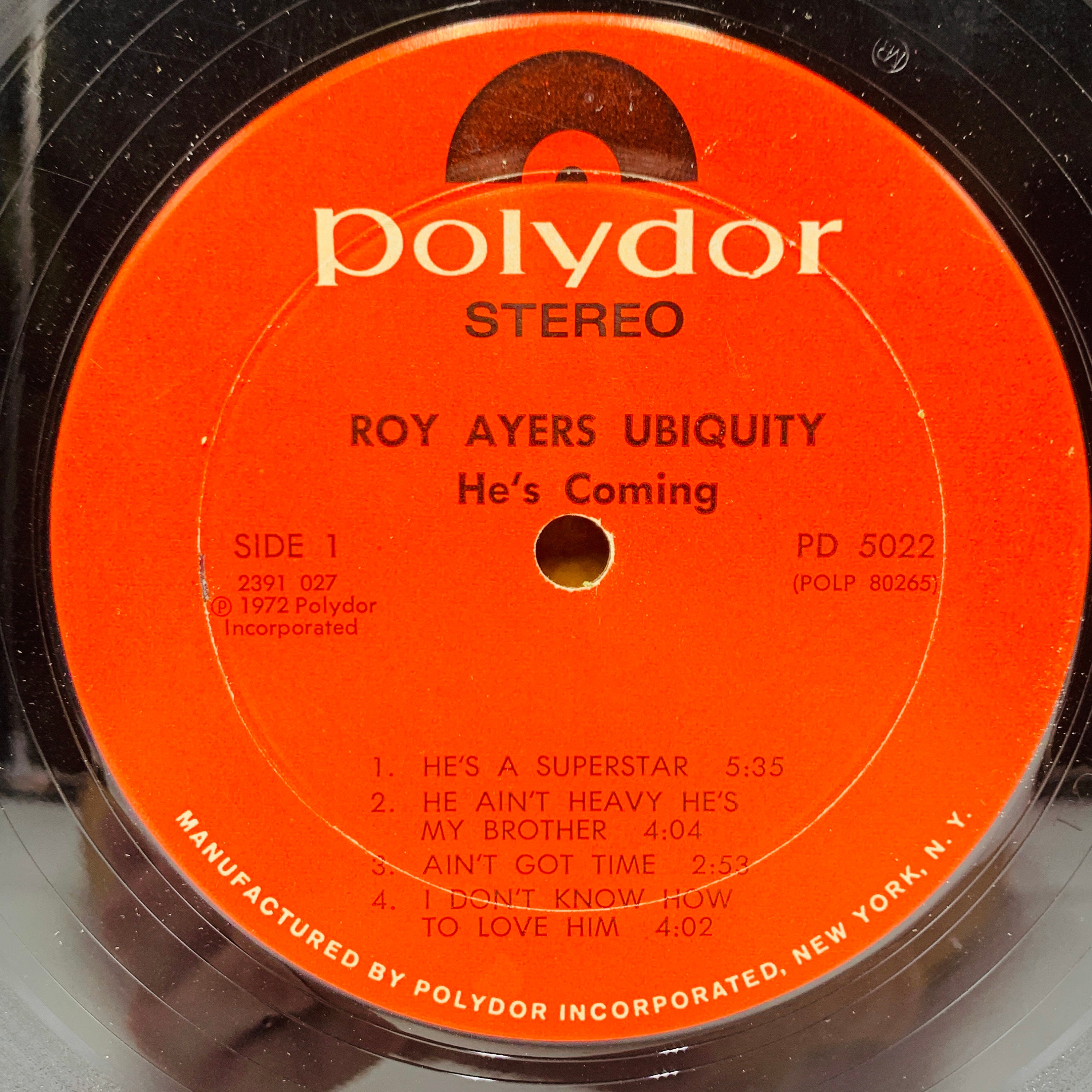 レアグルーヴ大名盤!ROY AYERS UBIQUITY/HE'S COMING 最新作売れ筋が