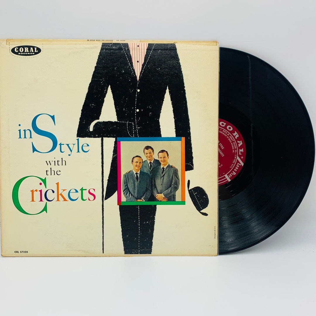 The Crickets in Style With the Crickets Vintage Etsy
