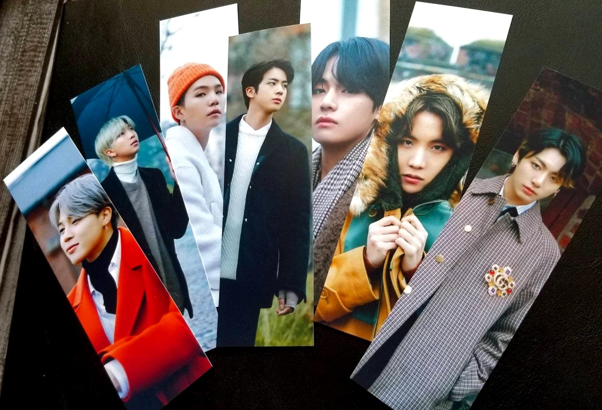 Bts Bookmark - Etsy
