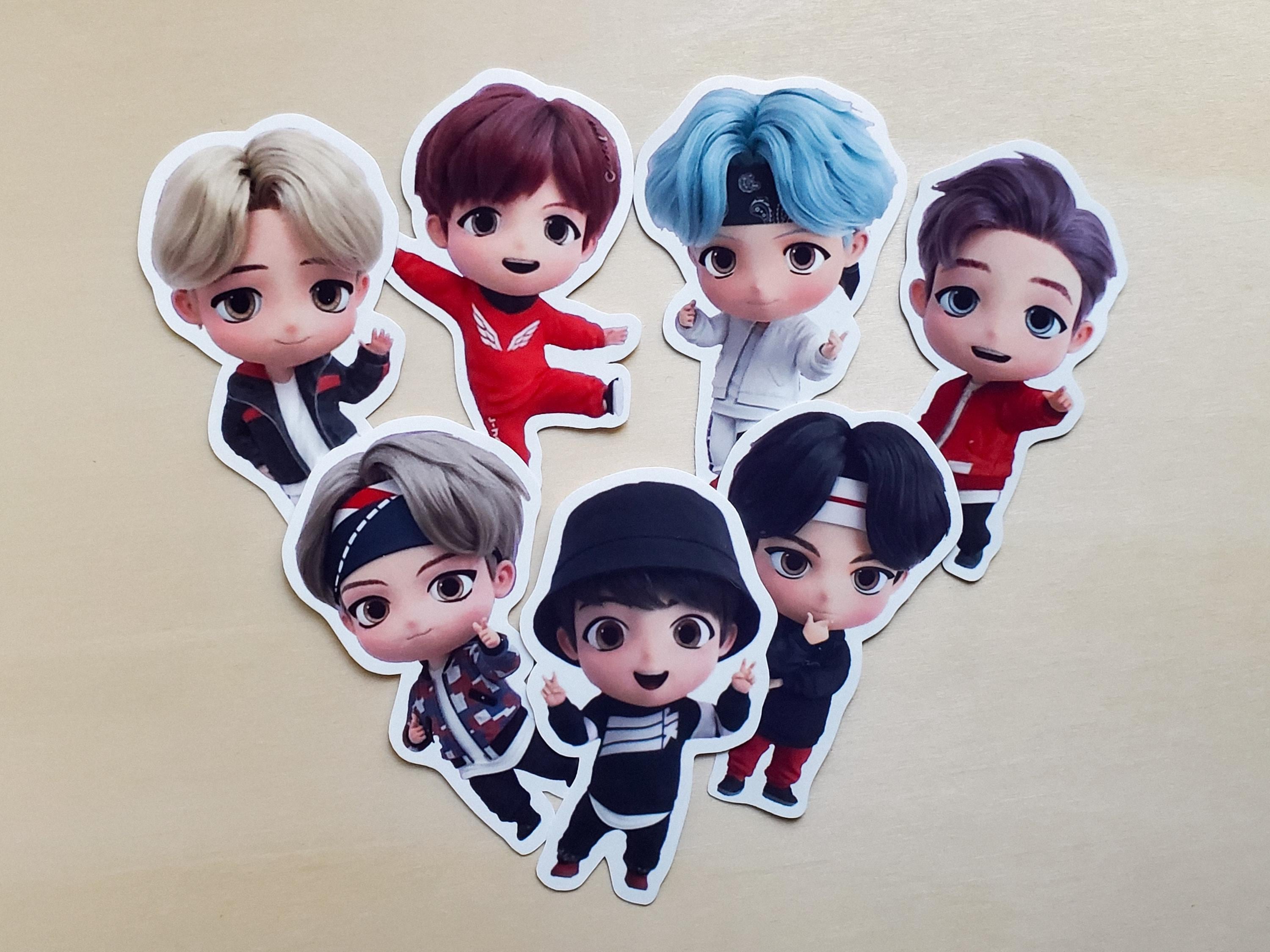 Bts Tinytan Stickers - Etsy