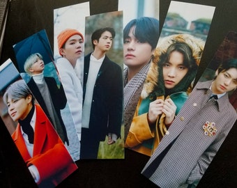 BTS K-pop Bookmark Set - Winter Package 2020