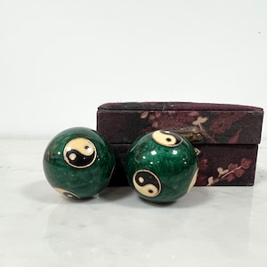 Vintage Baoding Balls: Chinese Exercise Stress Balls