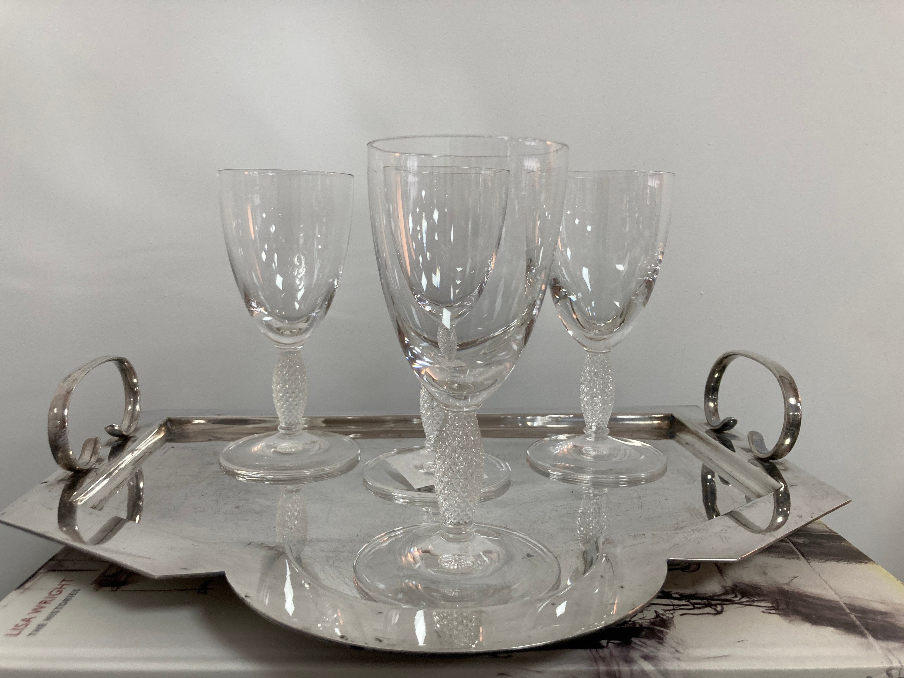 Vintage Set of Four Wine Glasses Francesca by VILLEROY & BOCH - Etsy