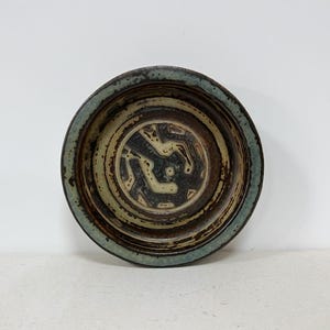 Vintage Danish Stoneware Pottery Bowl by Jørgen Mogensen