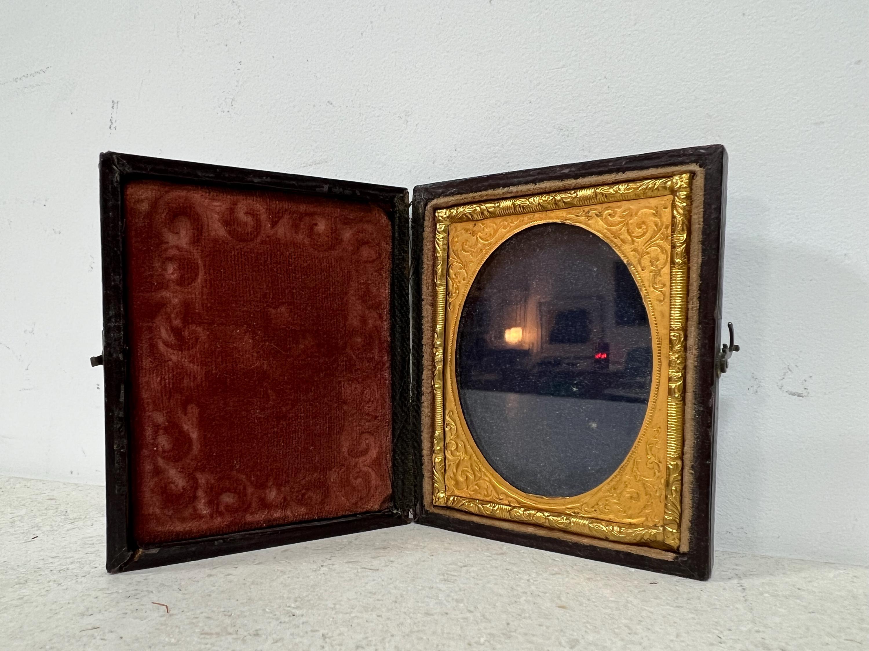 Vintage Tin Portrait Photograph Case, Daguerreotype Case - Etsy