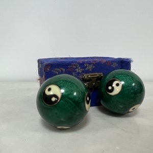 Vintage Baoding Balls: Chinese Exercise Stress Reduction Balls