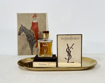 Vintage YSL "Y" Parfum: Yves Saint Laurent, 15ml, França