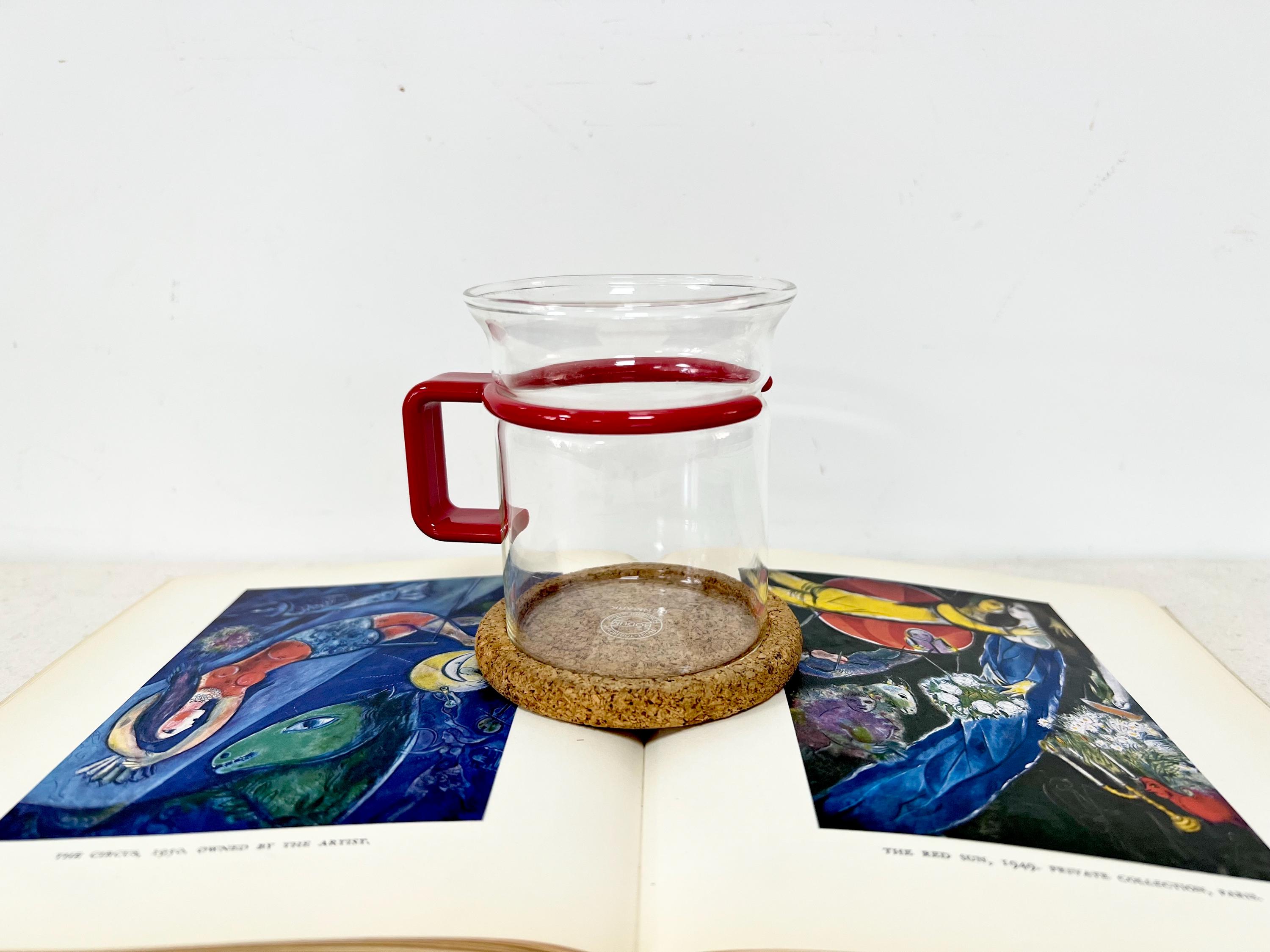 Lot De 6 Verres à Thé BODUM Bistro Avec Dessous En Liège – Design Danois