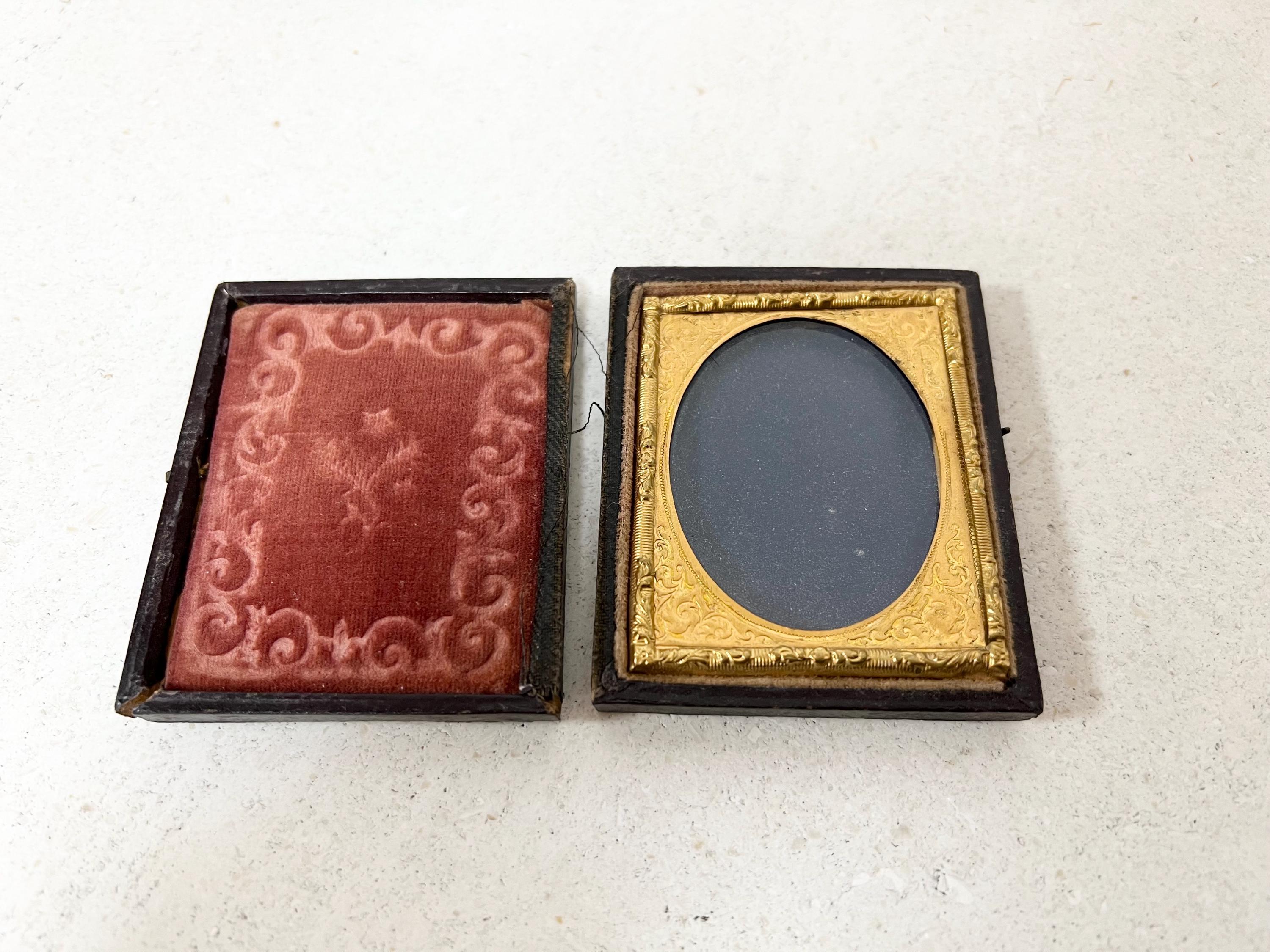 Vintage Tin Portrait Photograph Case, Daguerreotype Case - Etsy
