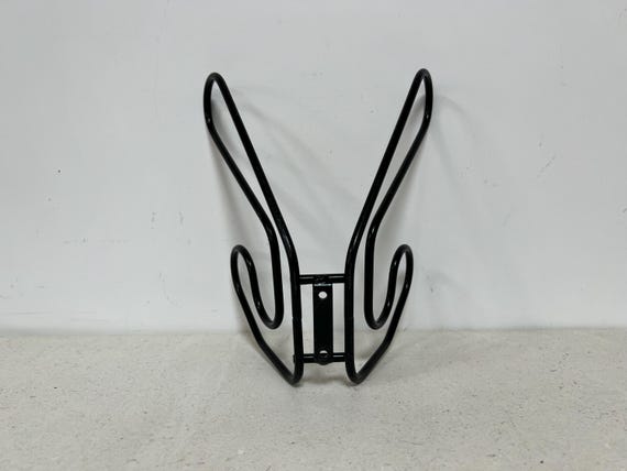 IKEA Fran ウォールフック コートラック 壁掛け ヴィンテージ 3個 ヴィンテージIKEA Fränウォールフック、ブラックメタルコートラック
