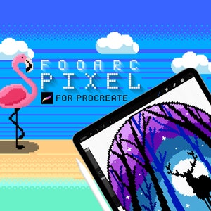 PIXEL BRUSHES for PROCREATE