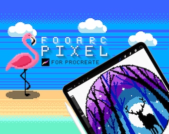 PIXELBORSTAR för PROCREATE