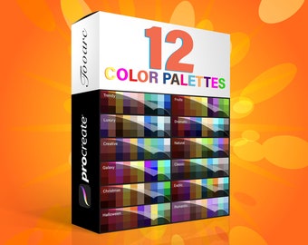 Procreate Color Palettes Bundle by Fooarc