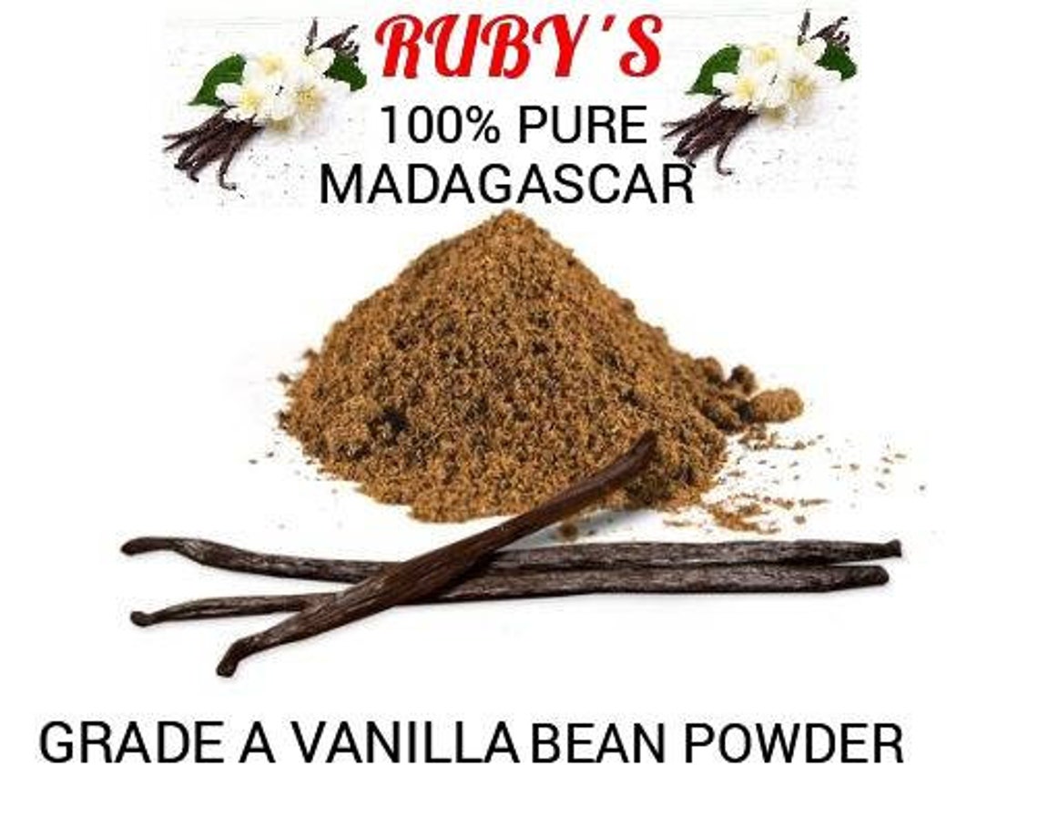 Buy Pure Organic Vegan Madagascar & Mexican Vanilla Bean Powder Online