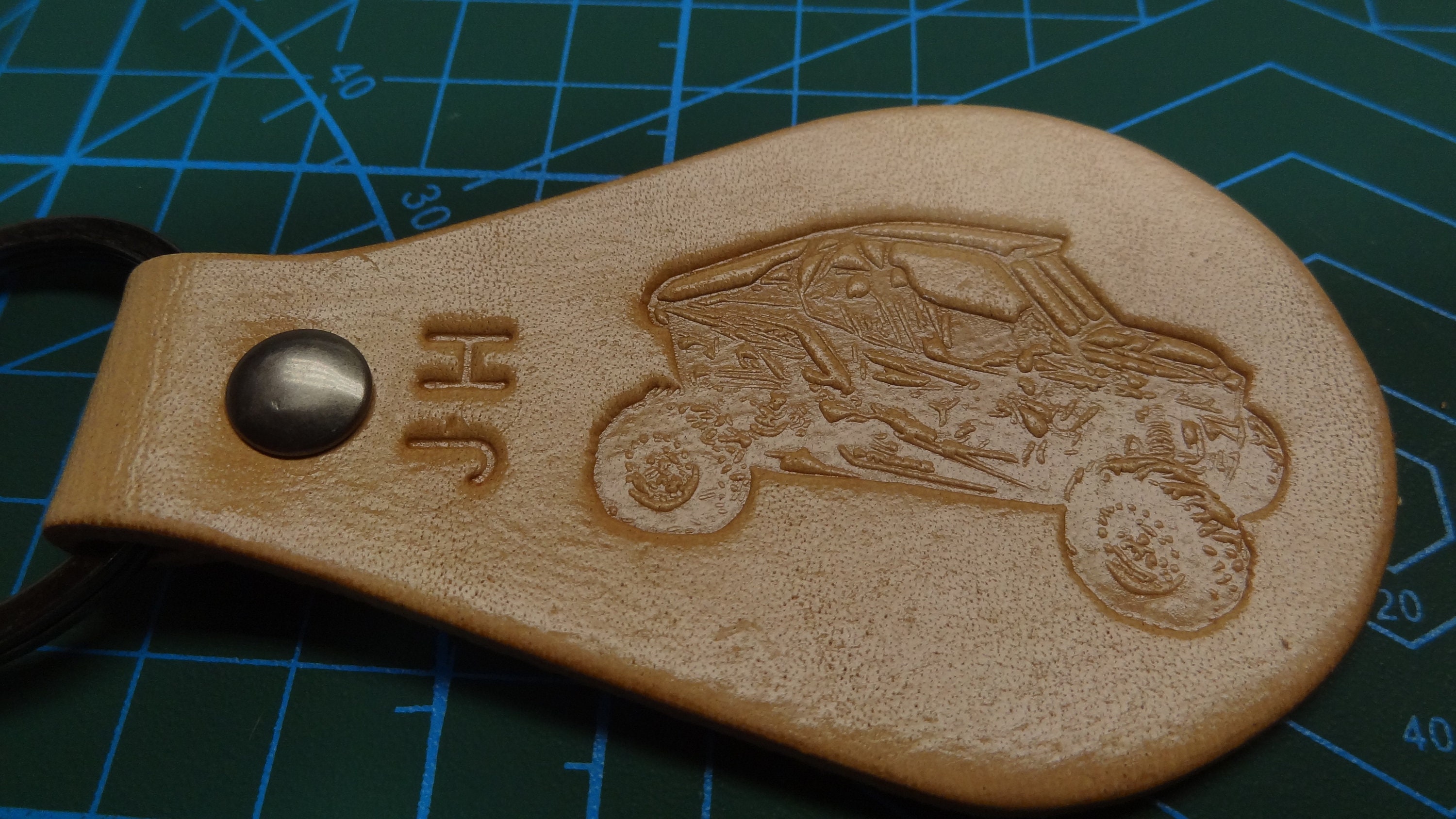 PERSONALIZED Leather Keychain Polaris RZR Utv Side by Side Etsy Canada