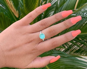 Amazonite Ring Etsy