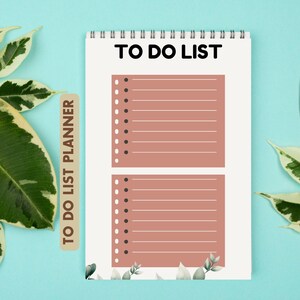 Printable Daily Goal Planner, Daily Planner Template, Productivity Planner, Weekly Task planner, Daily Goals Planner Template