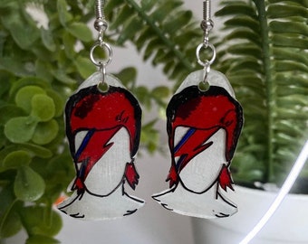 David Bowie Earrings Etsy