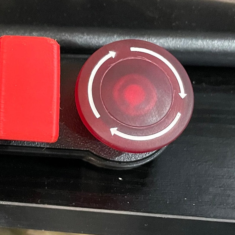E stop Rotary Knob Etsy