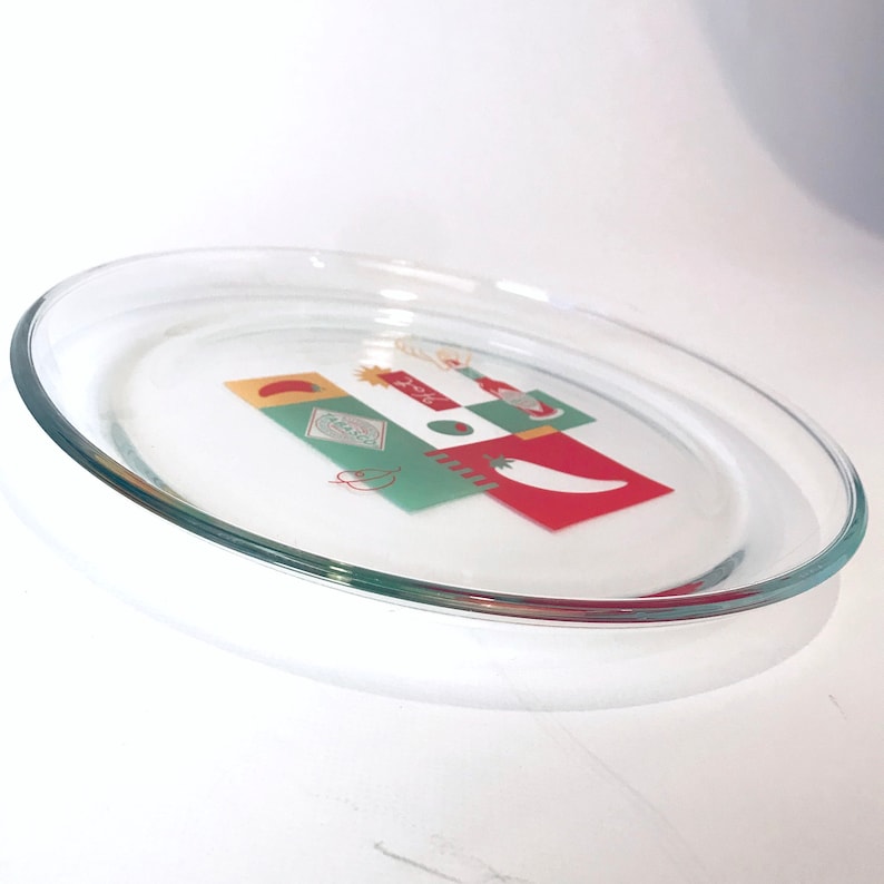 Vintage Tabasco Brand Glass Tray