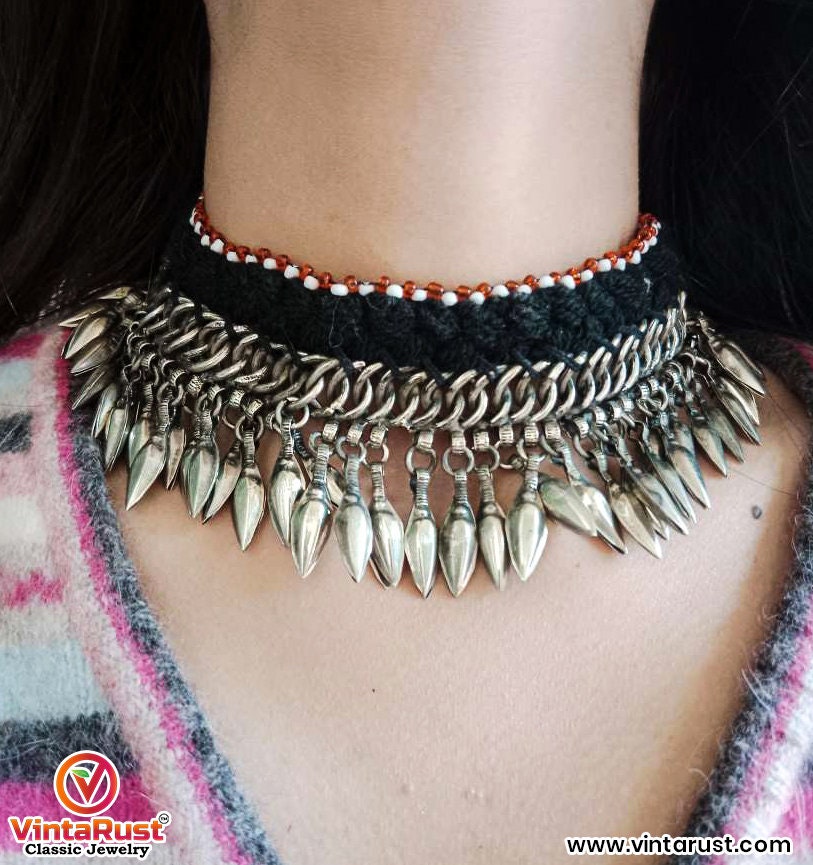 アフガニスタン　クチ　チョーカー il_1080xN.4141098109_mkkg.jpg