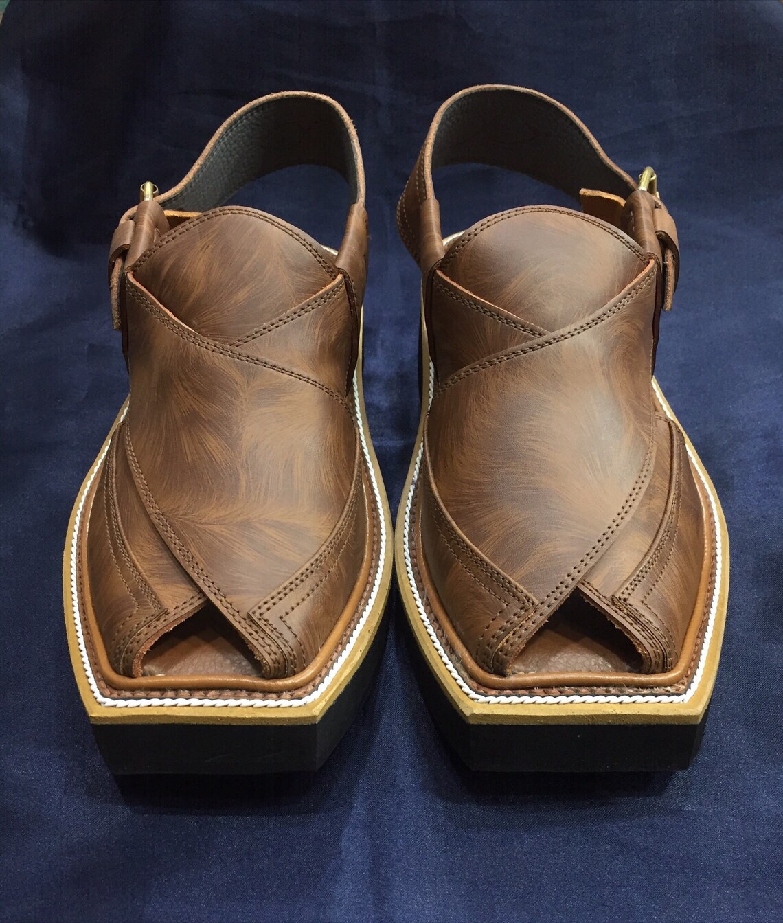 peshawari leather chappal